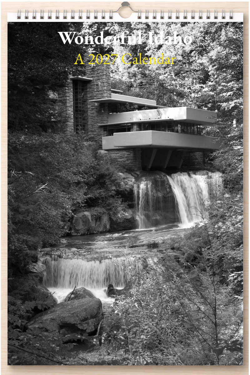 Wonderful Idaho: A 2027 Calendar