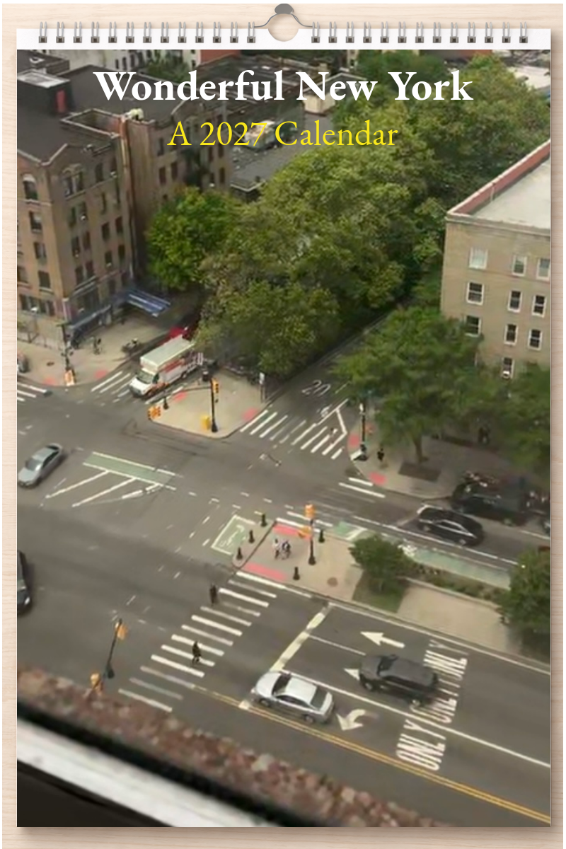 Wonderful New York: A 2027 Calendar
