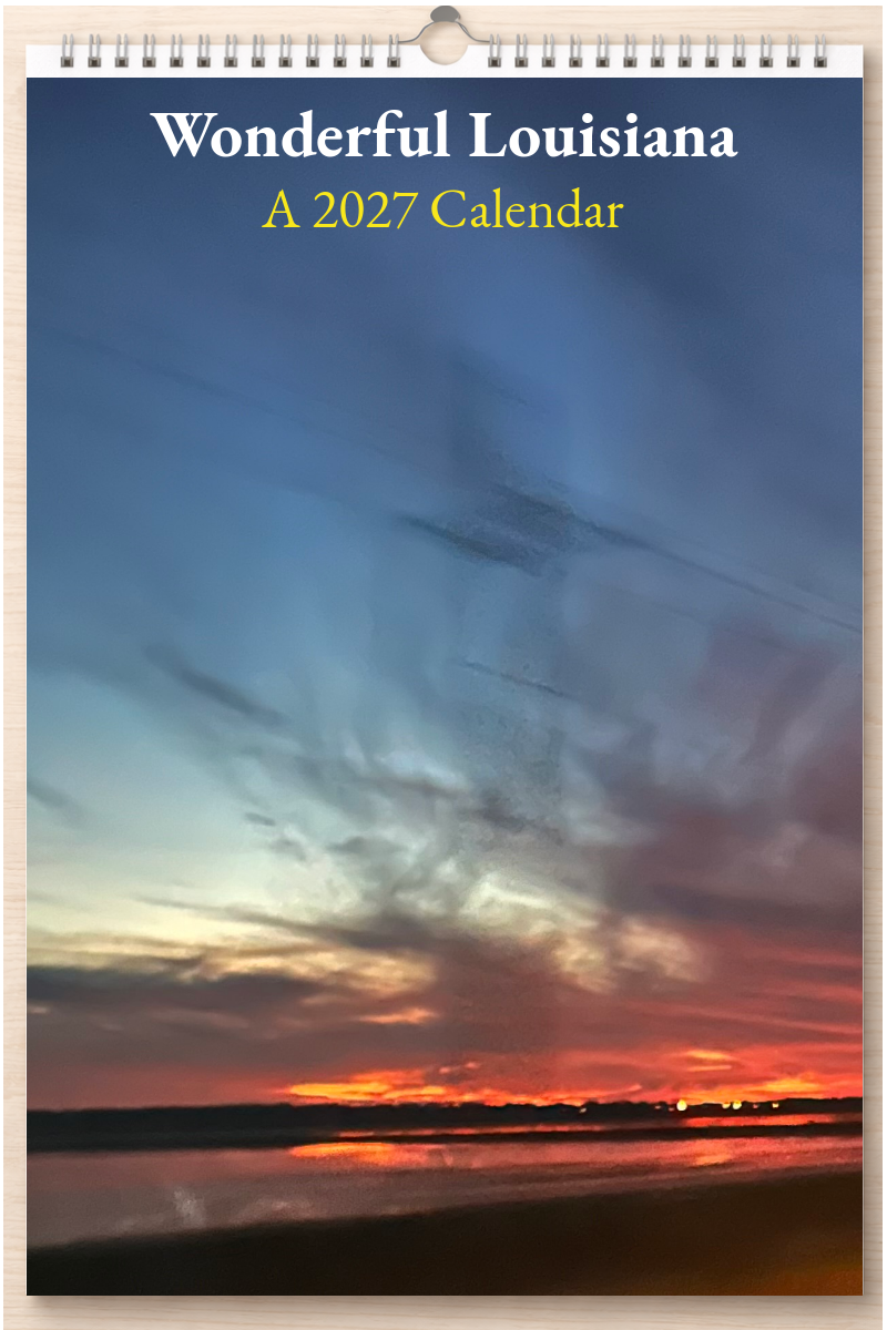 Wonderful Louisiana: A 2027 Calendar
