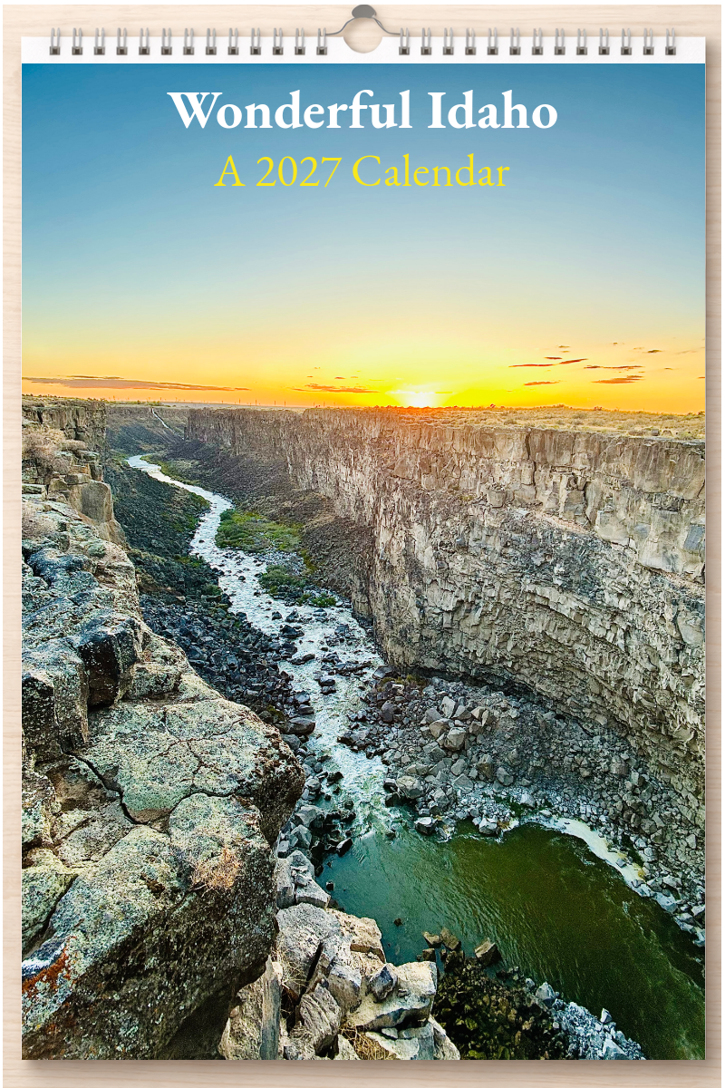 Wonderful Idaho: A 2027 Calendar