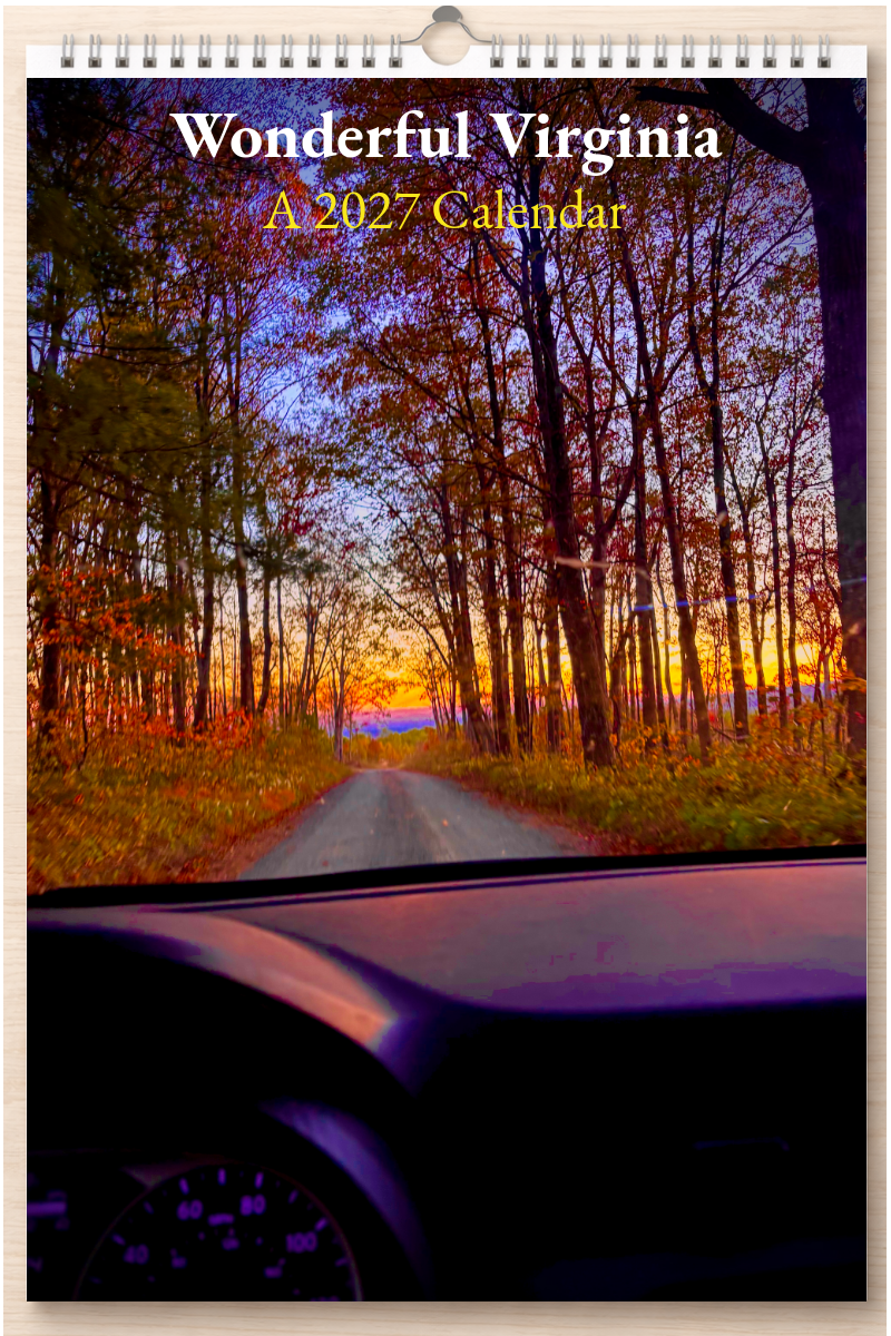 Wonderful Virginia: A 2027 Calendar