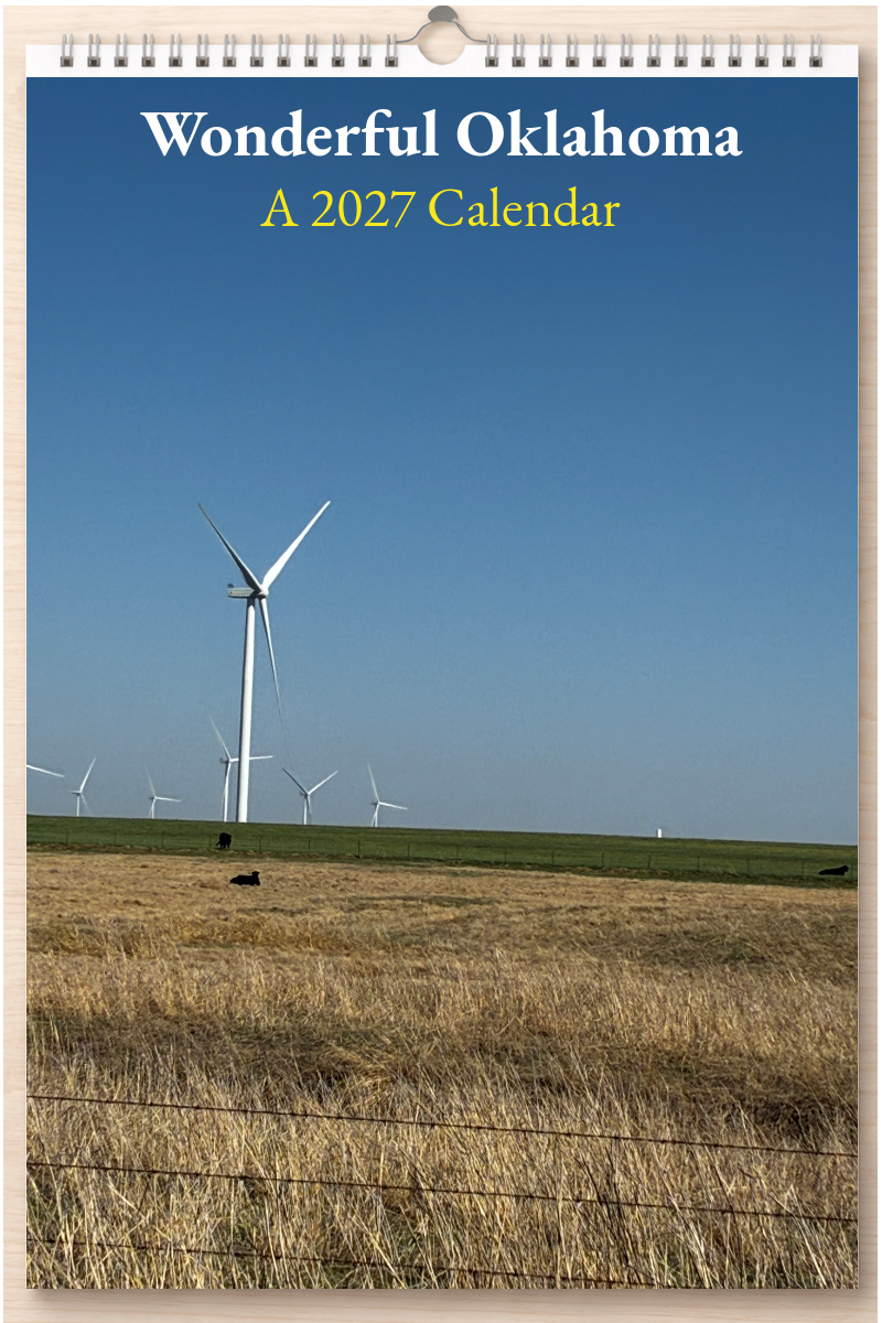 Wonderful Oklahoma: A 2027 Calendar