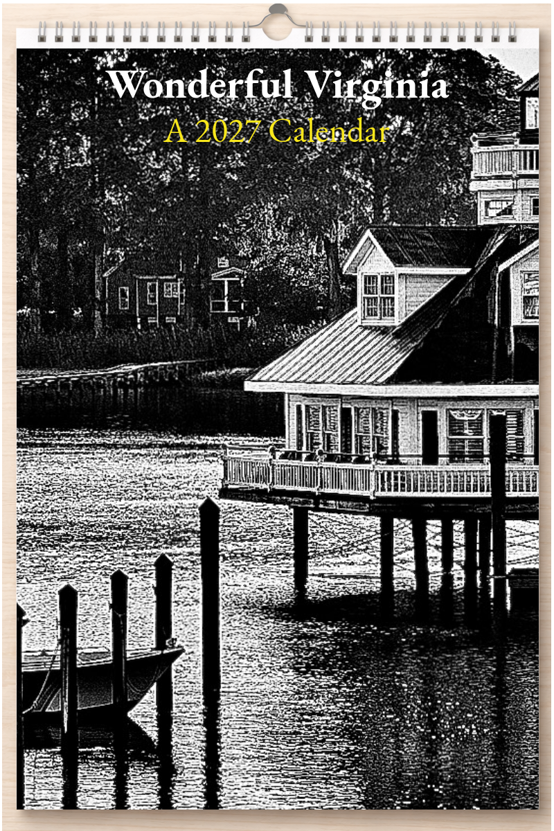 Wonderful Virginia: A 2027 Calendar