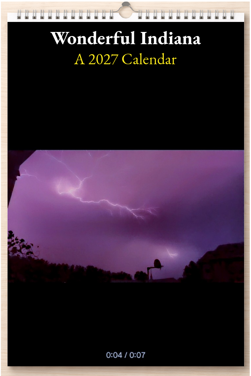 Wonderful Indiana: A 2027 Calendar