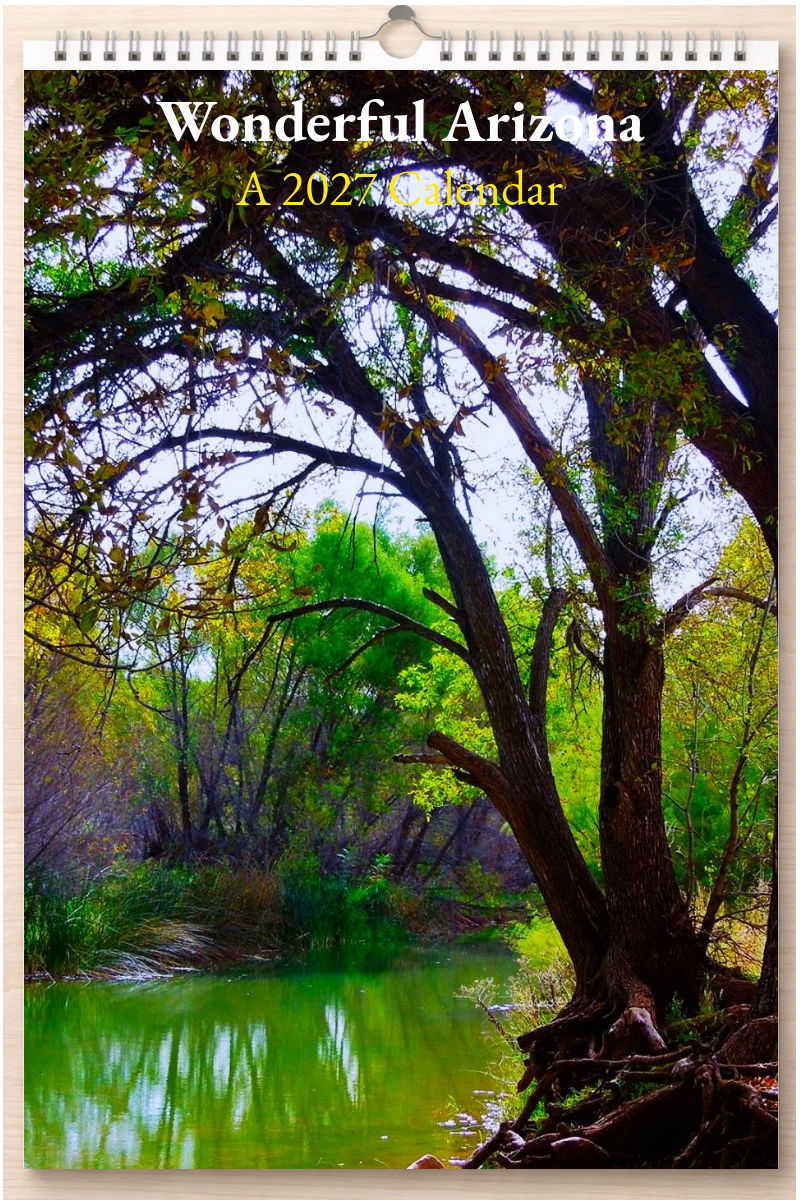 Wonderful Arizona: A 2027 Calendar