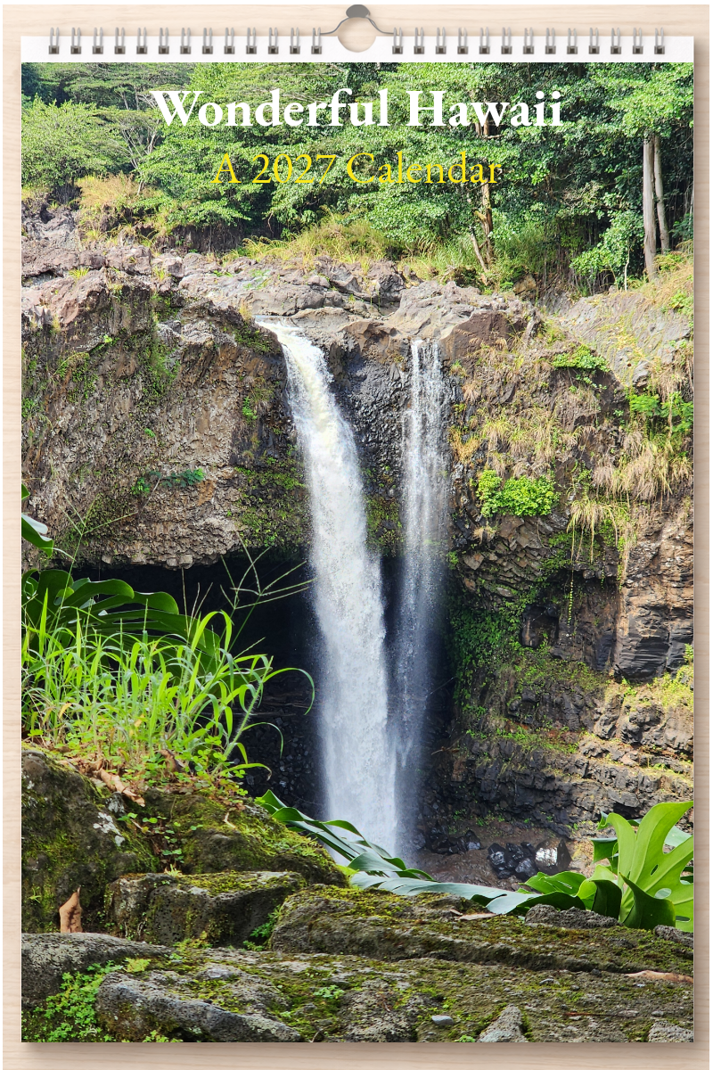 Wonderful Hawaii: A 2027 Calendar