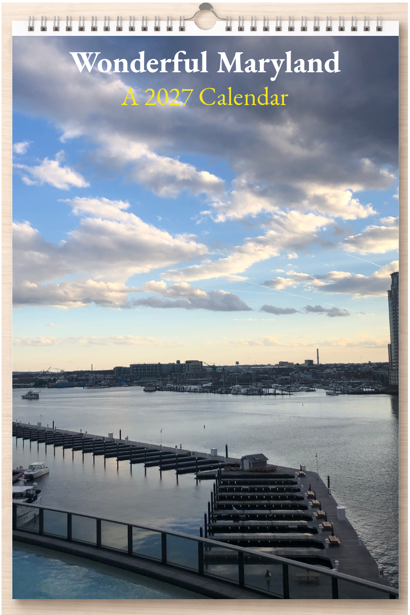 Wonderful Maryland: A 2027 Calendar
