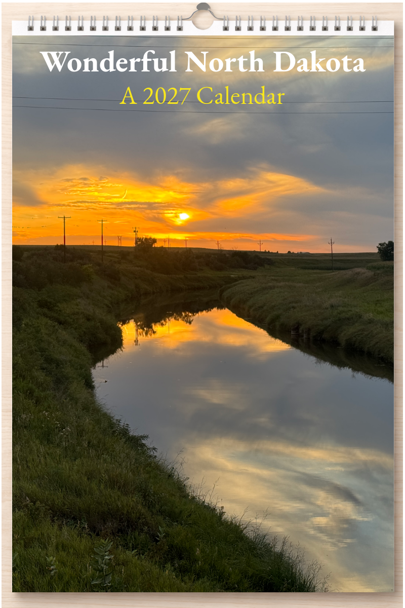 Wonderful North Dakota: A 2027 Calendar