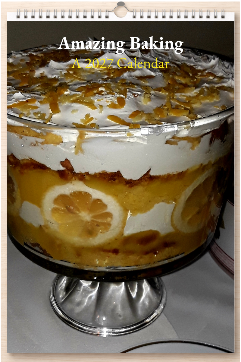 Amazing Baking: A 2027 Calendar