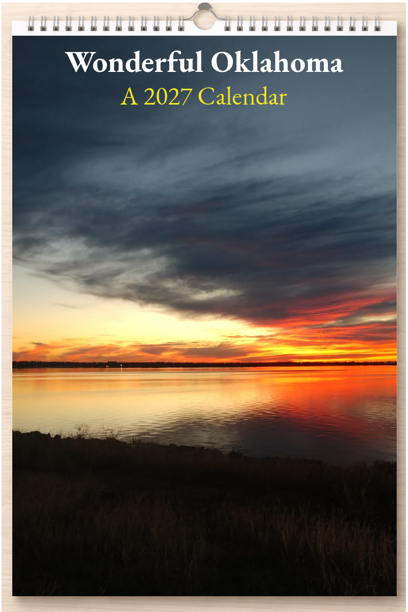 Wonderful Oklahoma: A 2027 Calendar