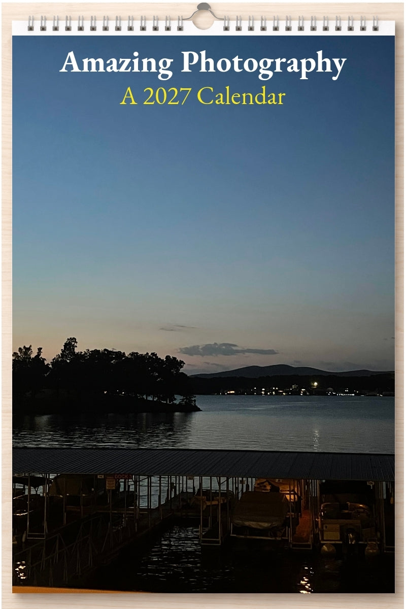 Amazing Photography: A 2027 Calendar