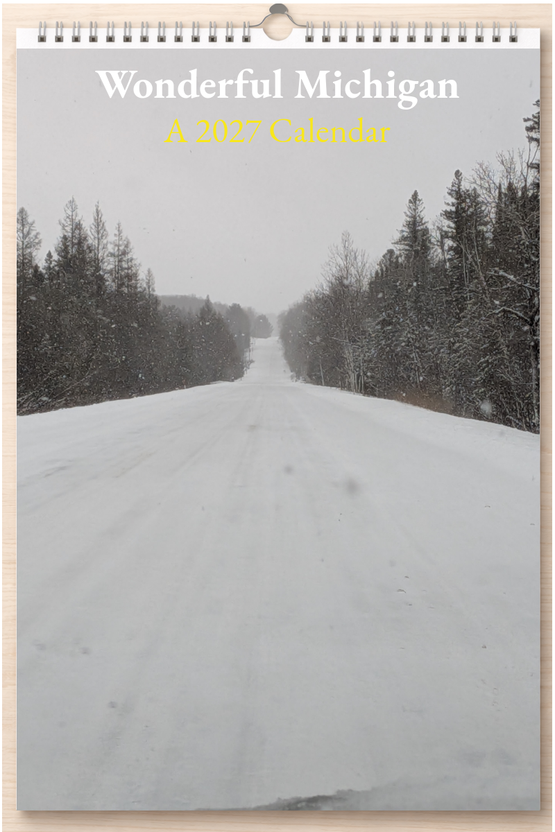 Wonderful Michigan: A 2027 Calendar