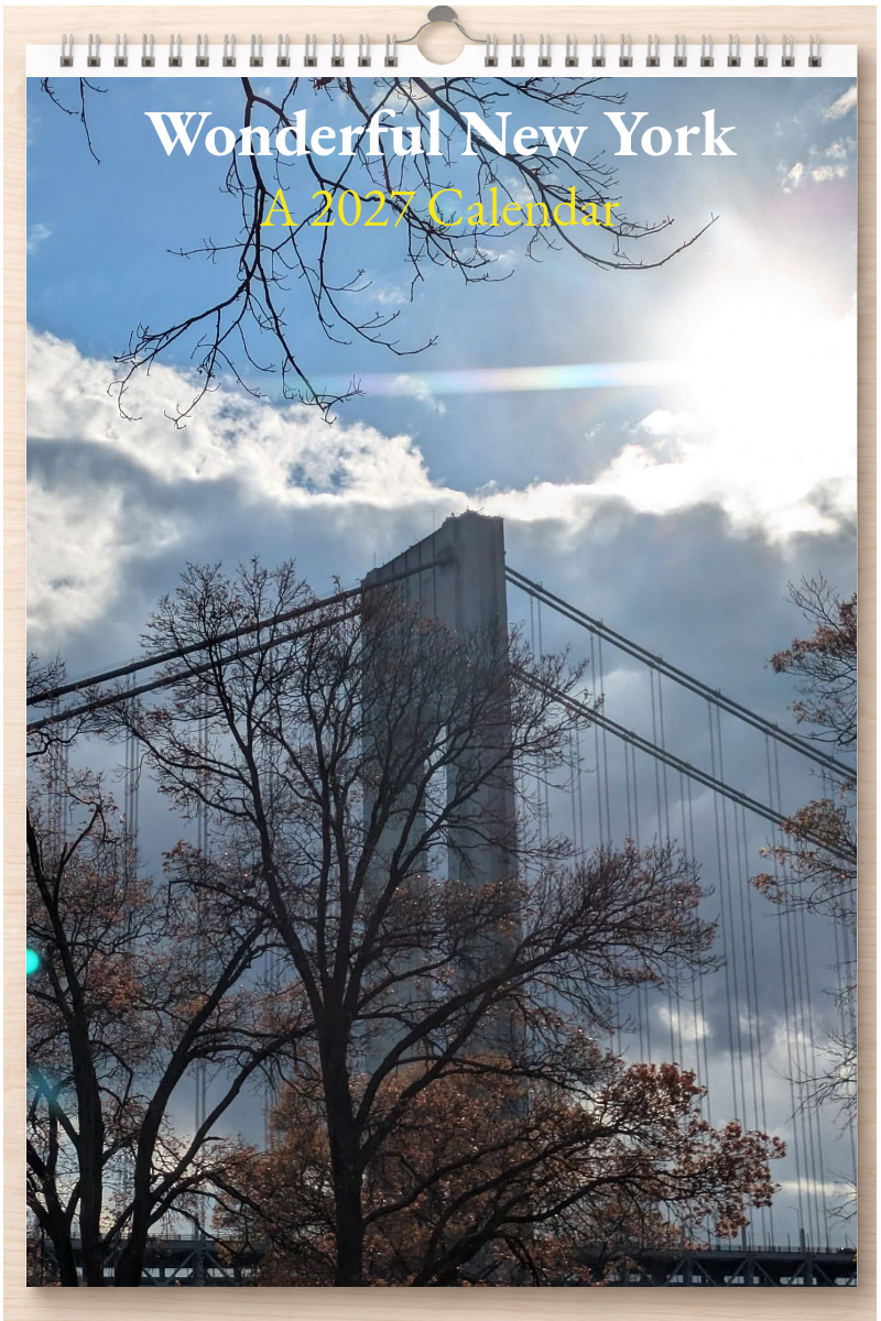 Wonderful New York: A 2027 Calendar