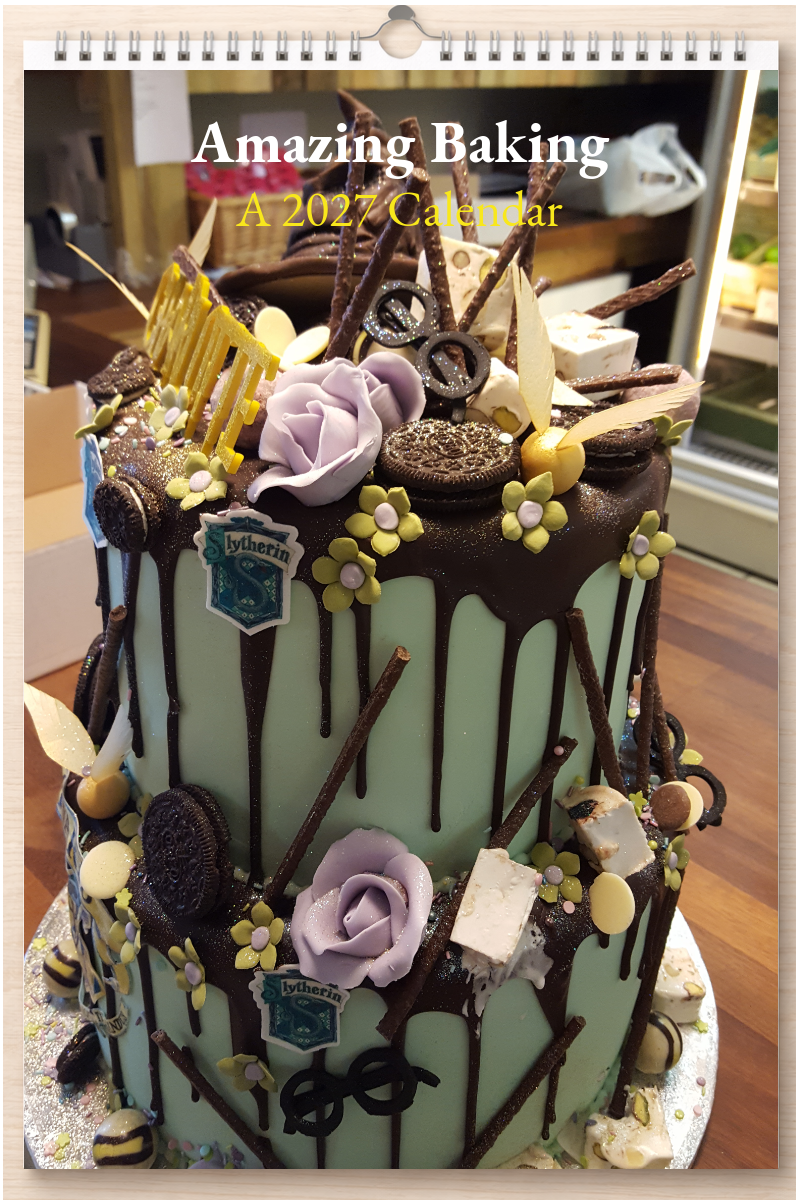 Amazing Baking: A 2027 Calendar
