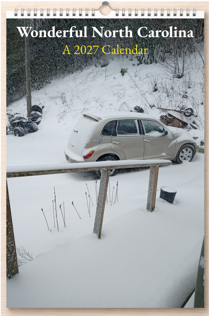 Wonderful North Carolina: A 2027 Calendar