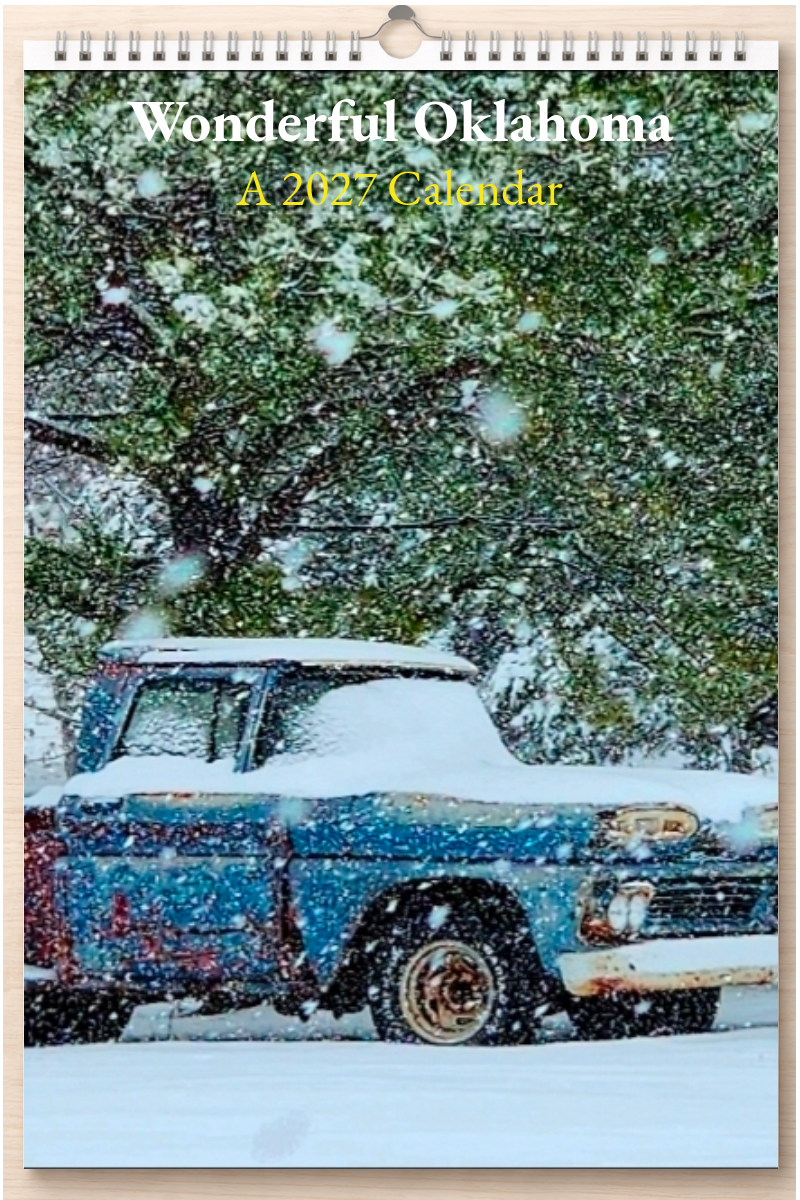 Wonderful Oklahoma: A 2027 Calendar