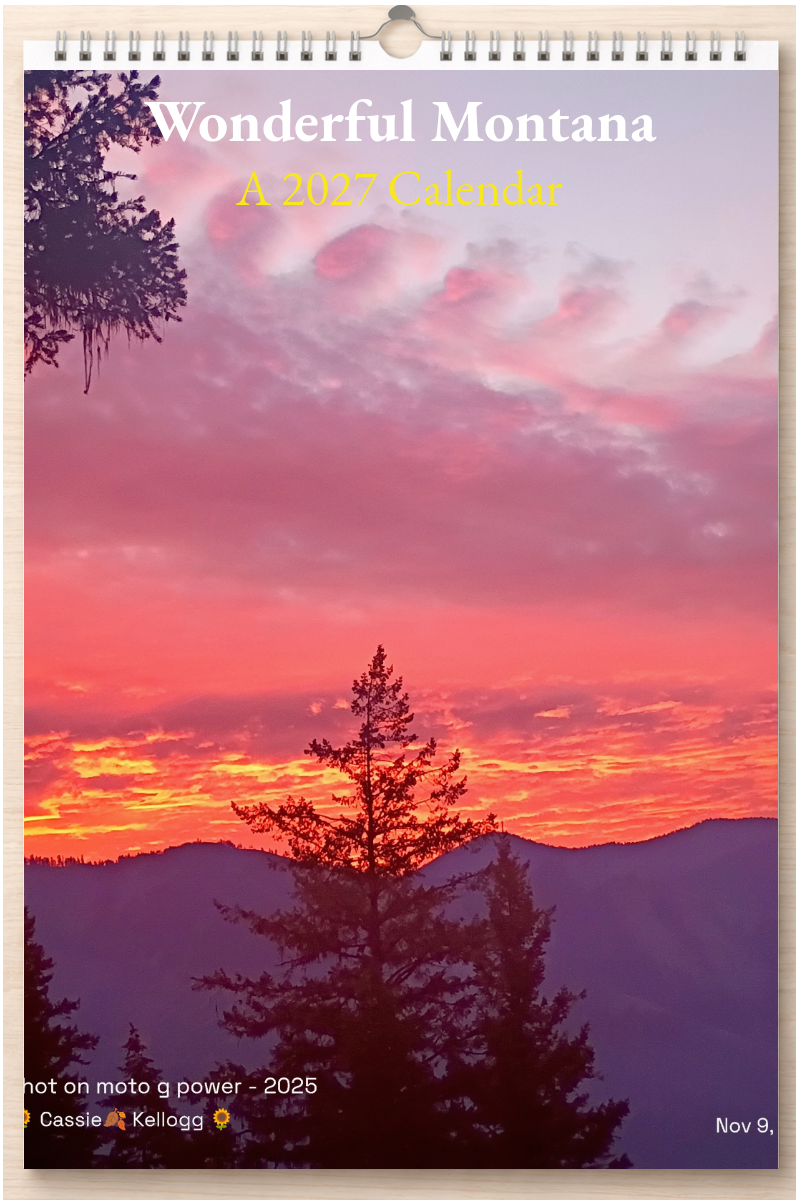 Wonderful Montana: A 2027 Calendar