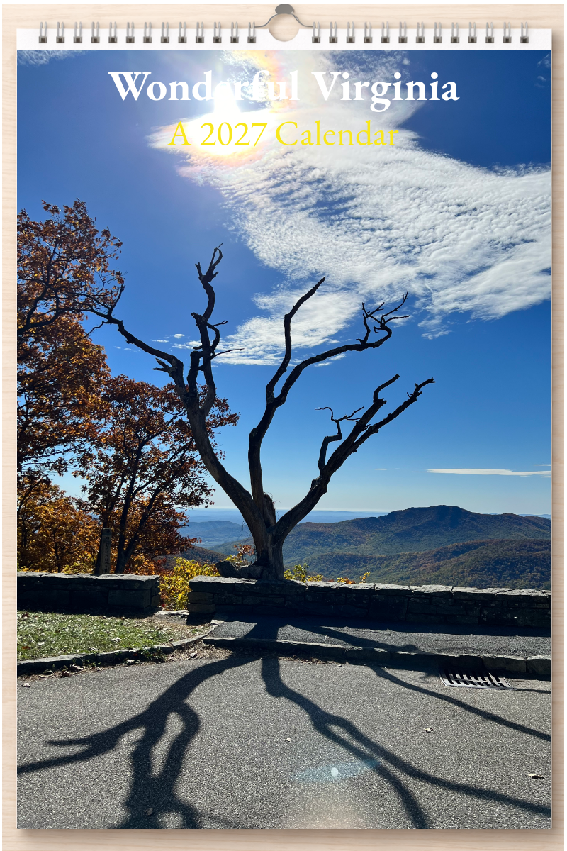 Wonderful Virginia: A 2027 Calendar