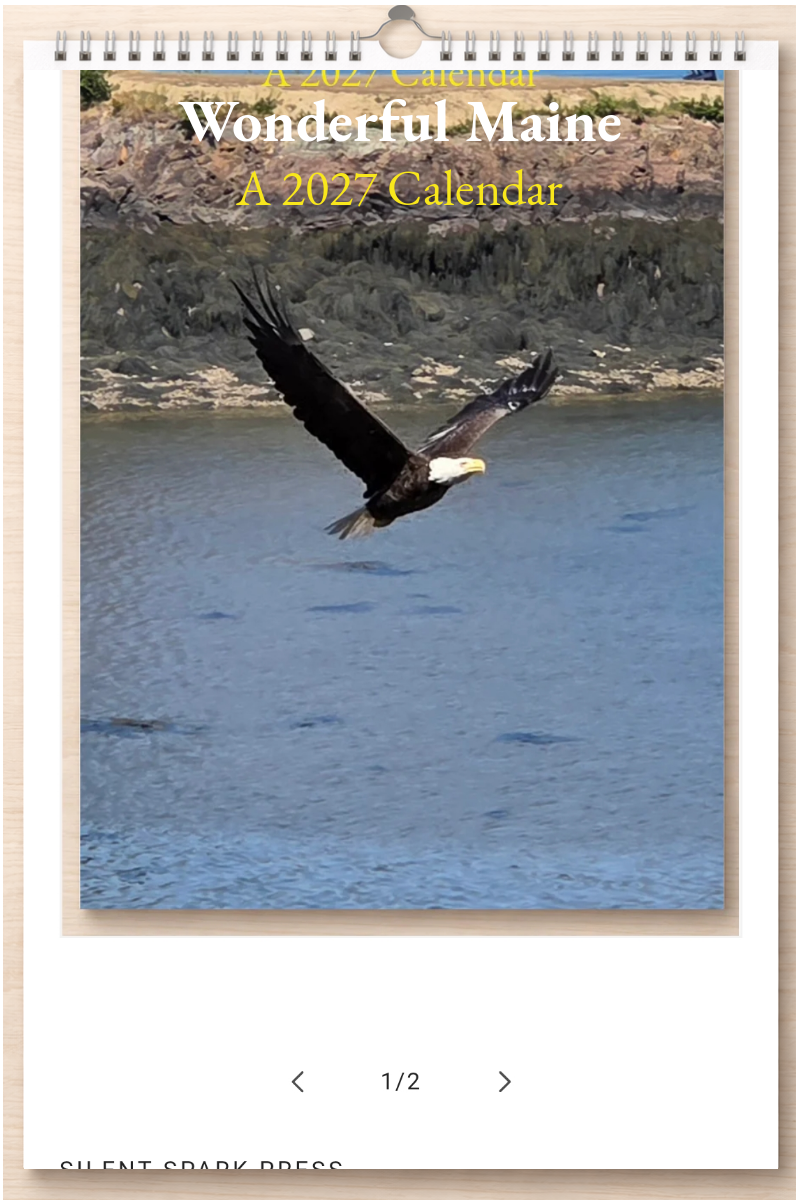 Wonderful Maine: A 2027 Calendar