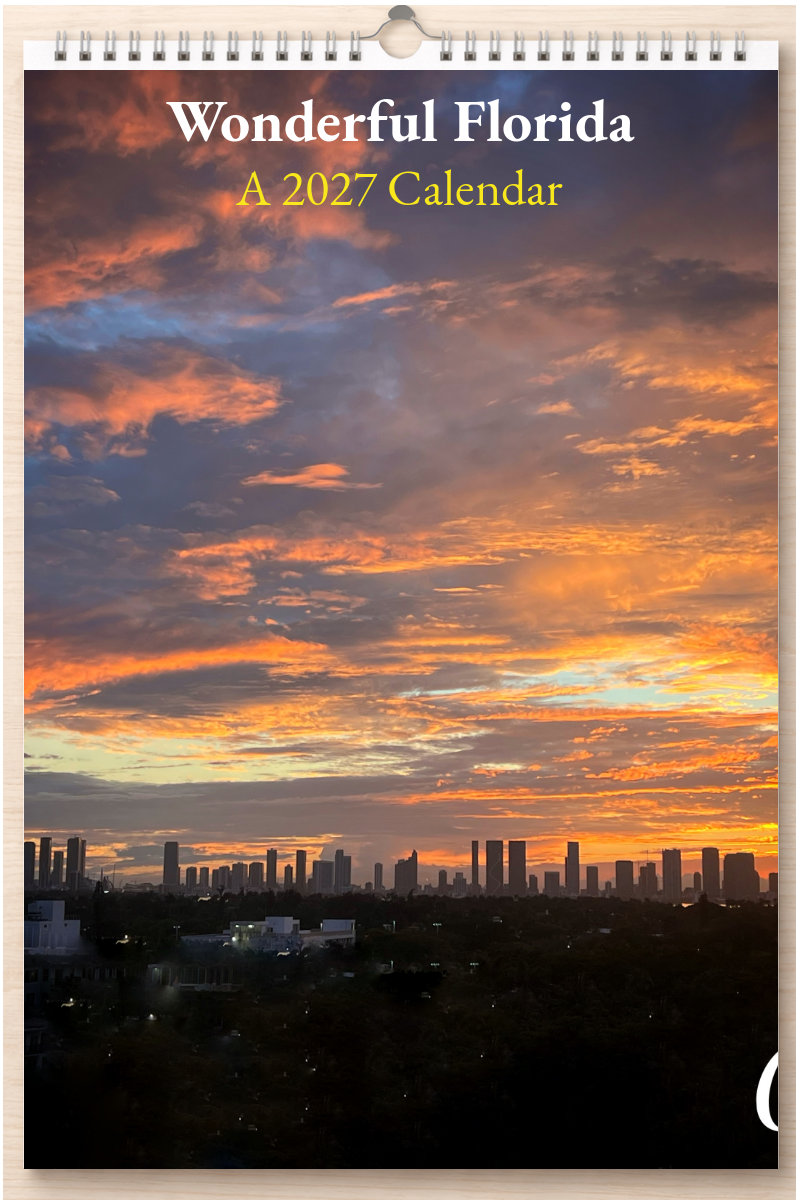 Wonderful Florida: A 2027 Calendar