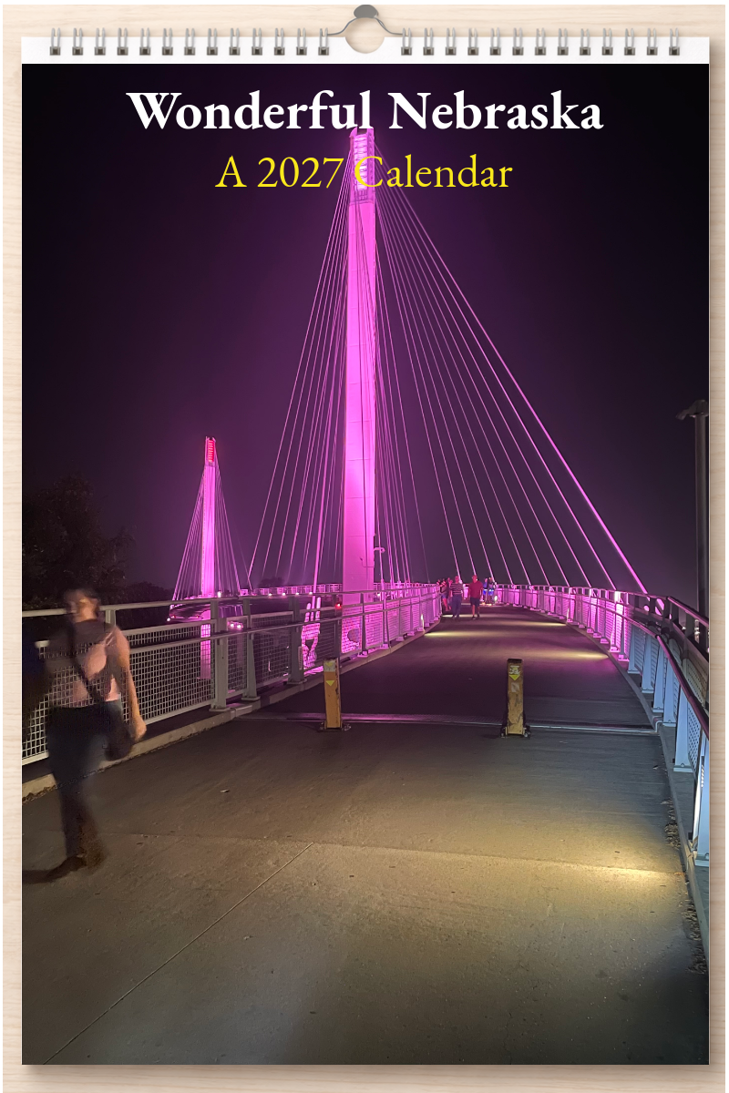 Wonderful Nebraska: A 2027 Calendar