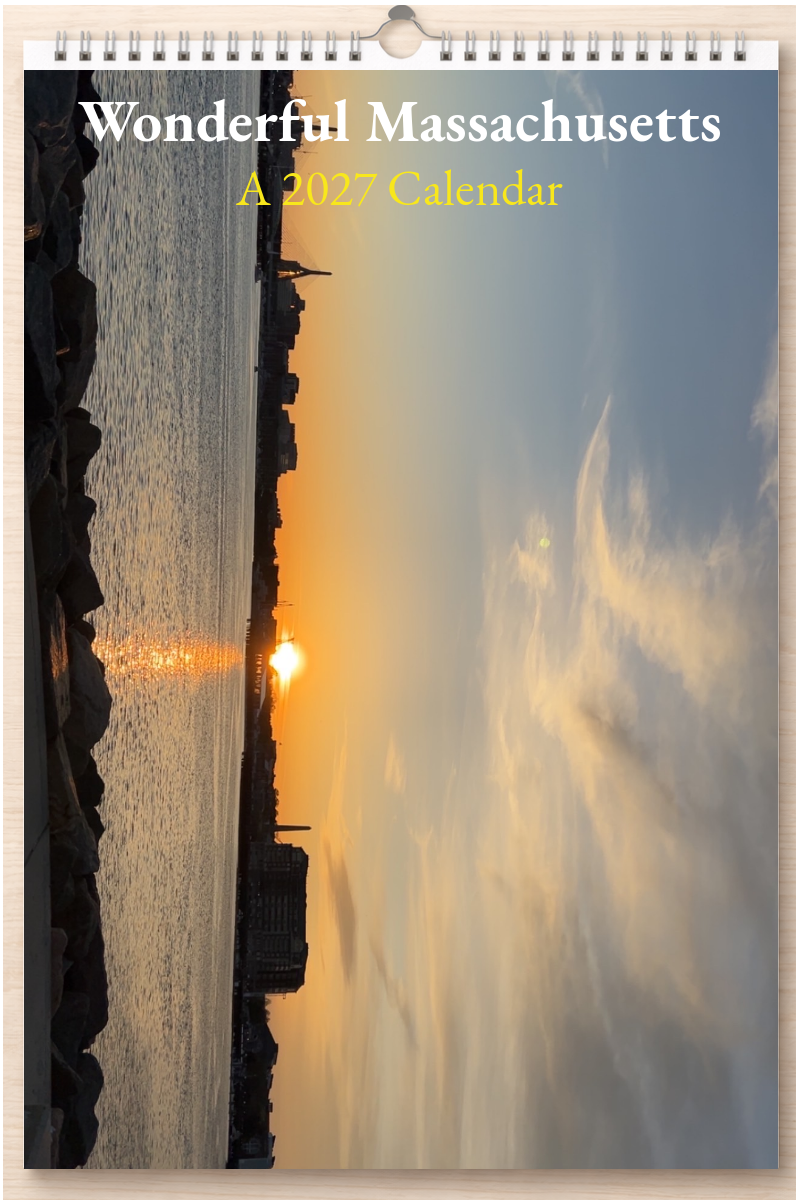 Wonderful Massachusetts: A 2027 Calendar