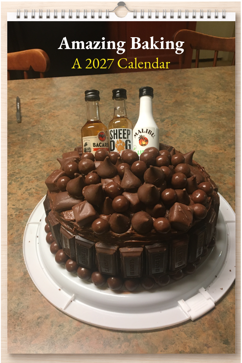 Amazing Baking: A 2027 Calendar