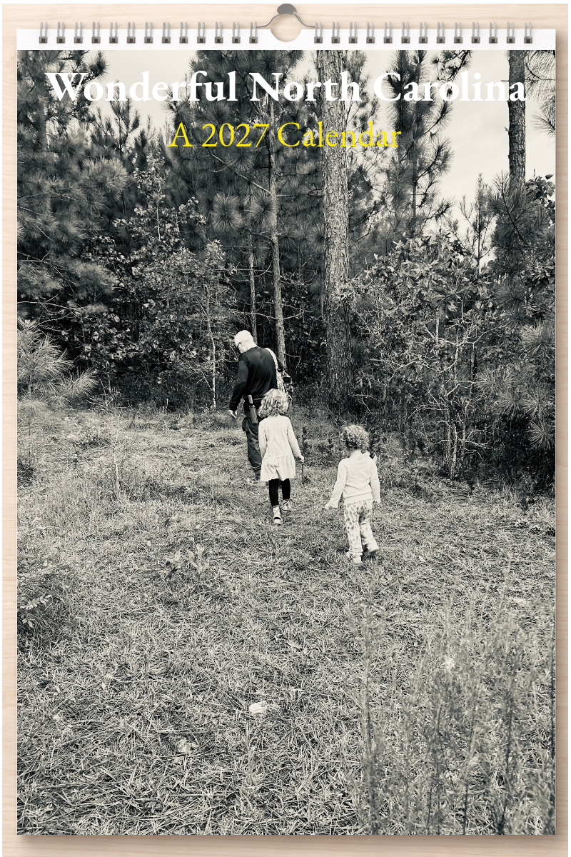 Wonderful North Carolina: A 2027 Calendar