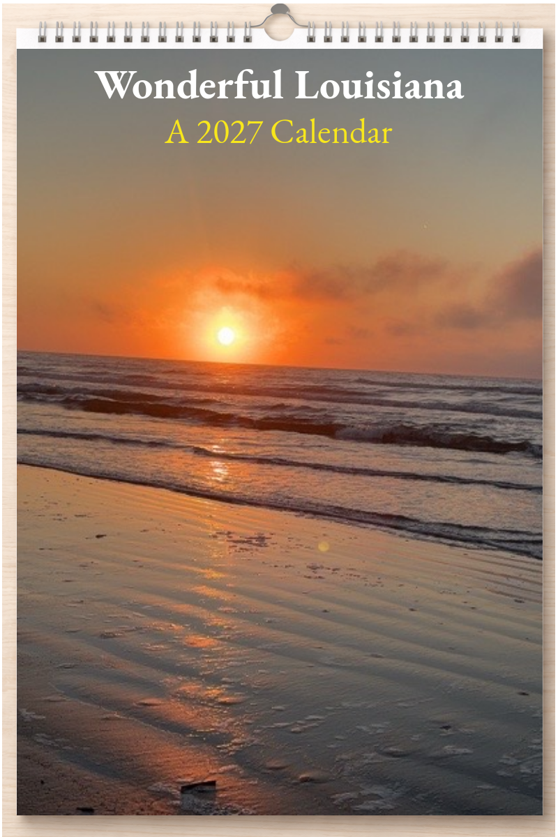 Wonderful Louisiana: A 2027 Calendar