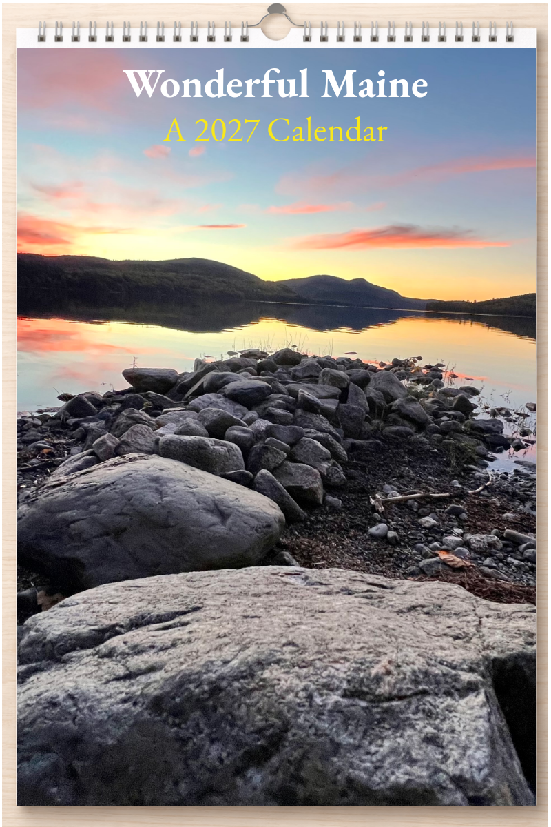 Wonderful Maine: A 2027 Calendar