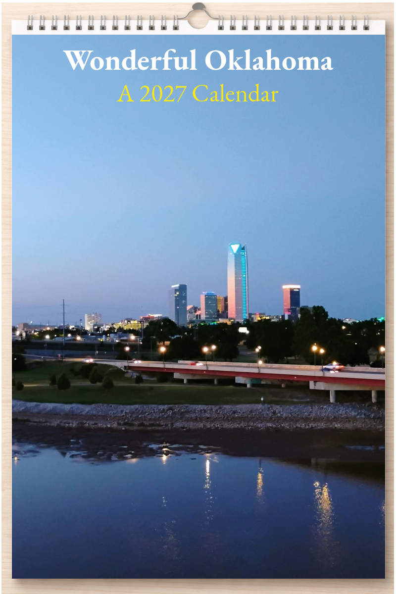 Wonderful Oklahoma: A 2027 Calendar