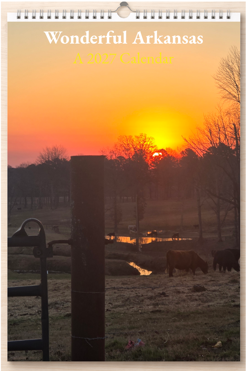 Wonderful Arkansas: A 2027 Calendar