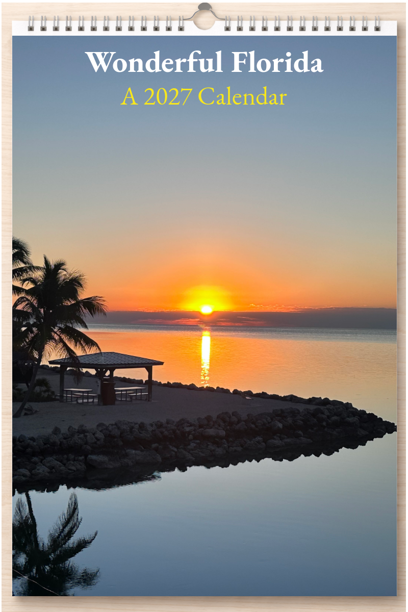 Wonderful Florida: A 2027 Calendar