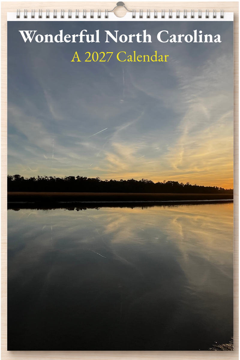 Wonderful North Carolina: A 2027 Calendar