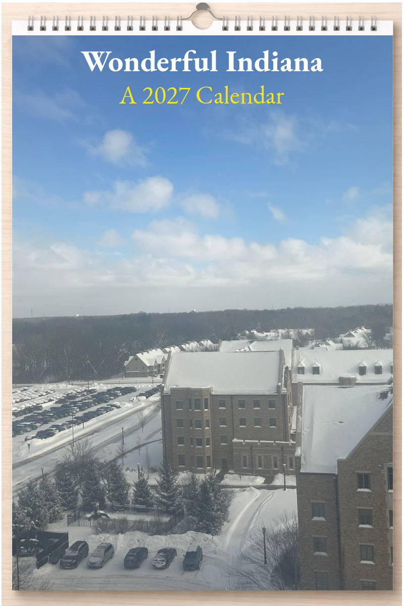Wonderful Indiana: A 2027 Calendar