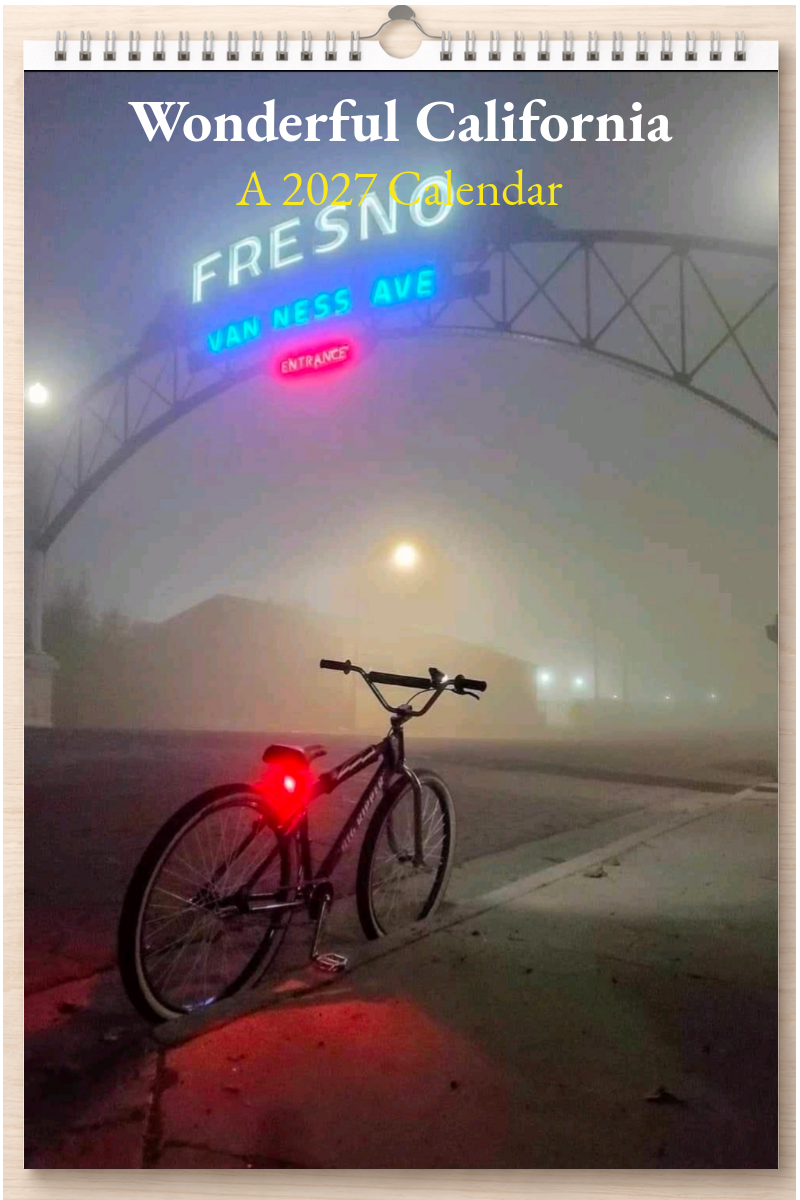 Wonderful California: A 2027 Calendar