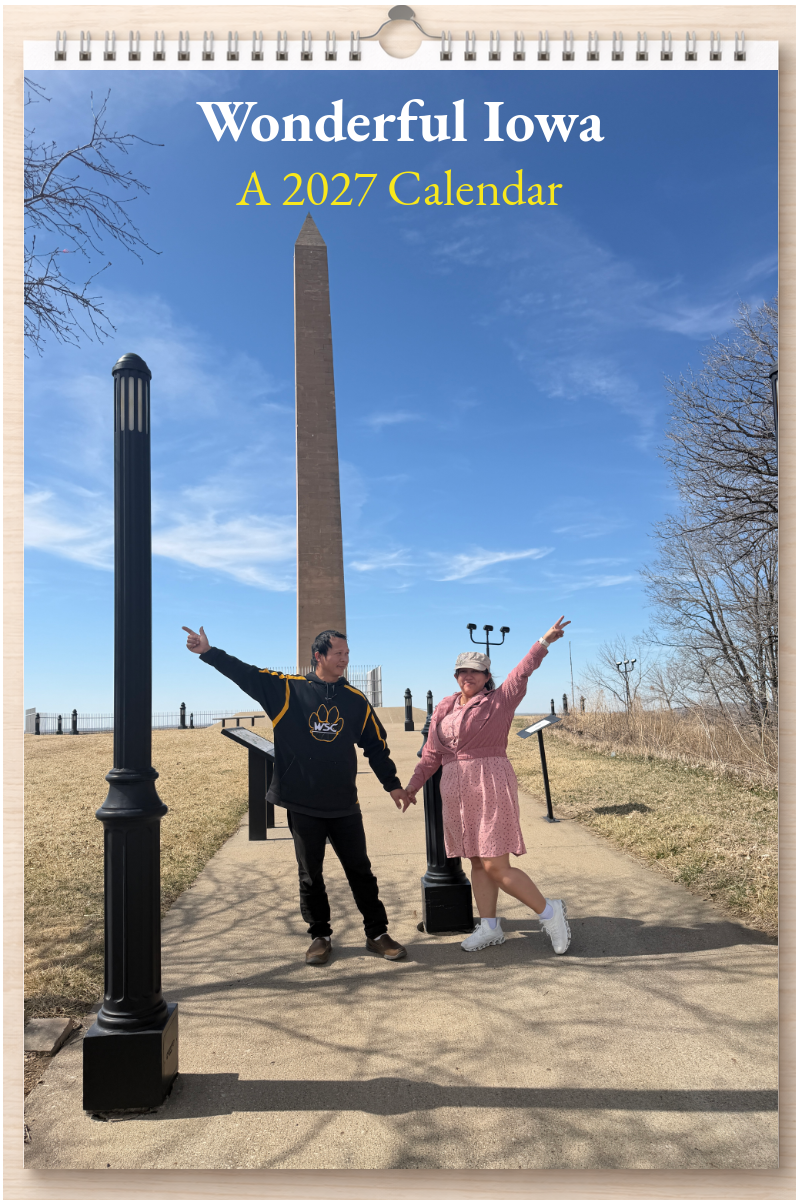 Wonderful Iowa: A 2027 Calendar