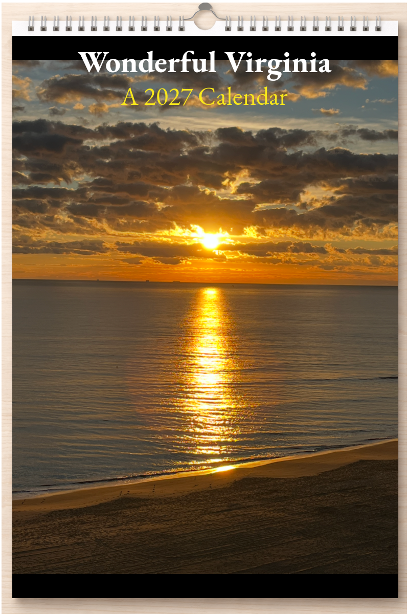 Wonderful Virginia: A 2027 Calendar