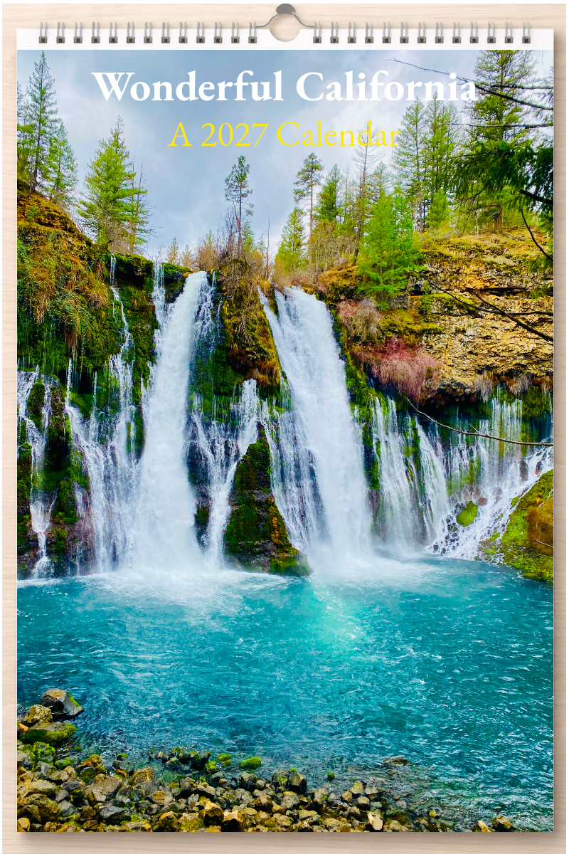 Wonderful California: A 2027 Calendar