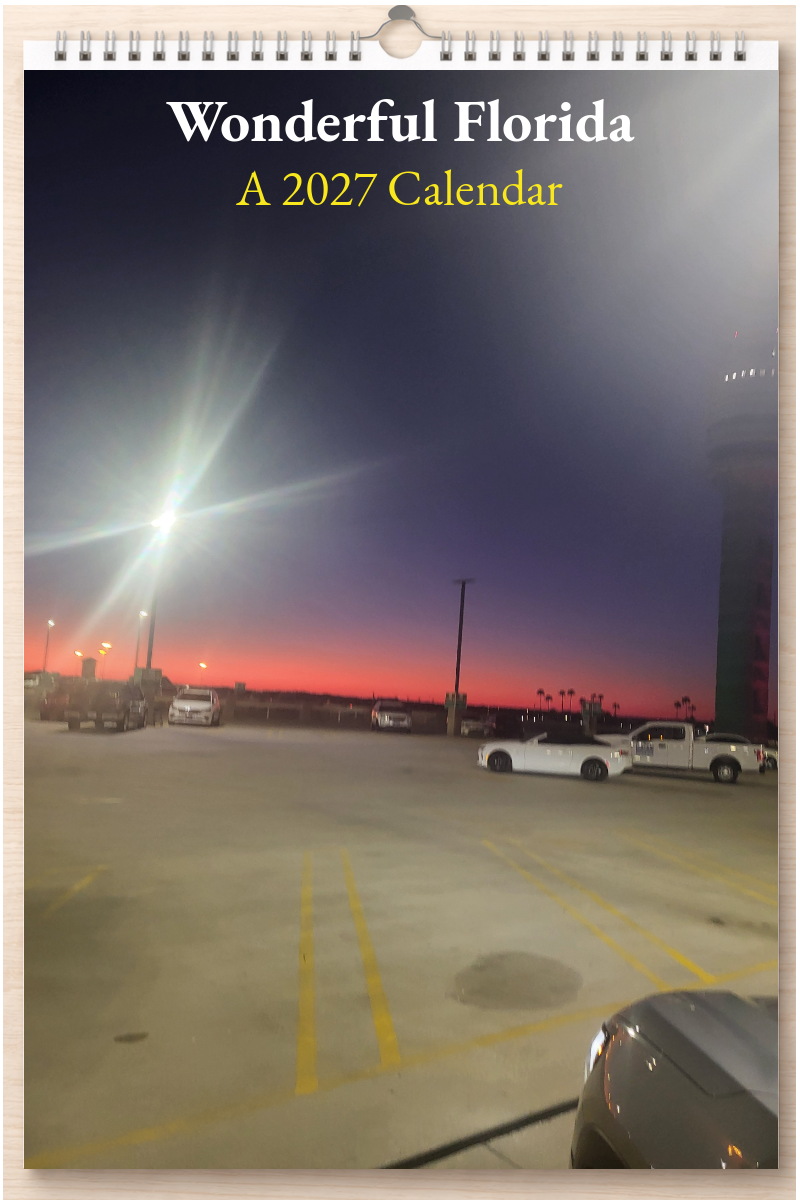 Wonderful Florida: A 2027 Calendar