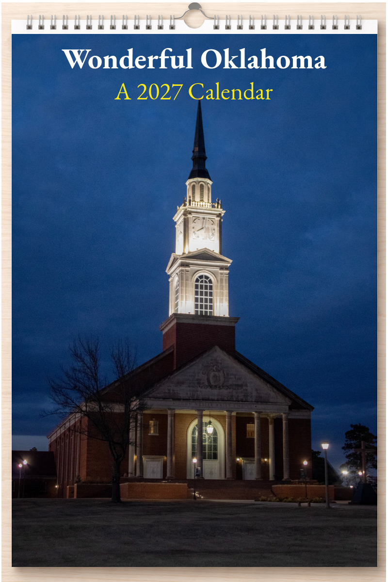Wonderful Oklahoma: A 2027 Calendar
