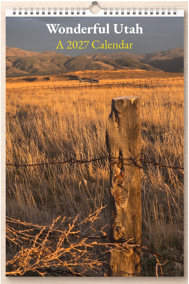 Wonderful Utah: A 2027 Calendar