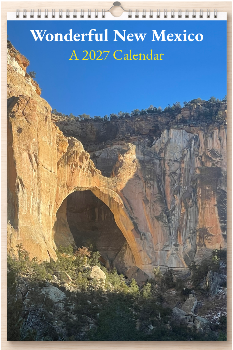 Wonderful New Mexico: A 2027 Calendar