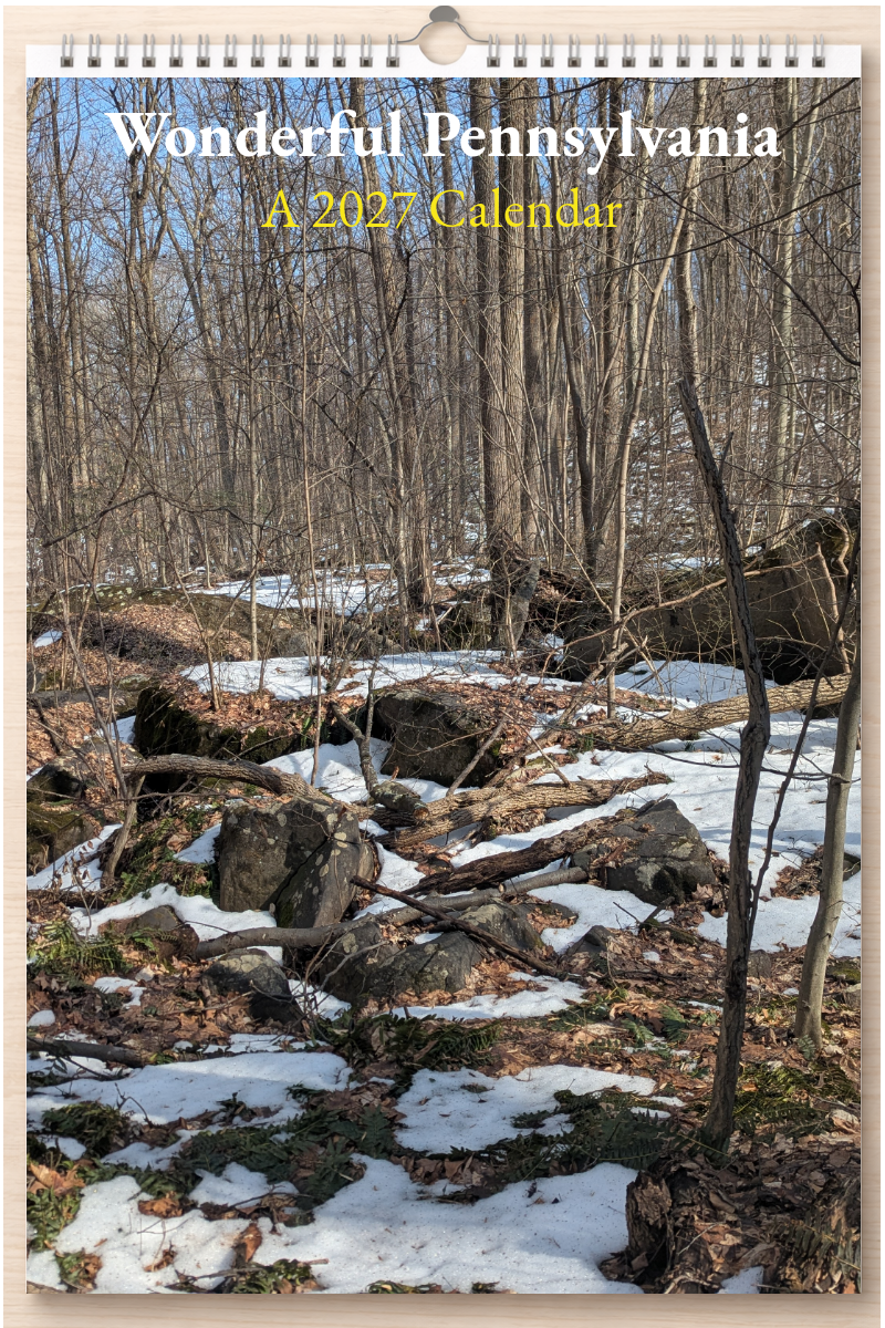 Wonderful Pennsylvania: A 2027 Calendar