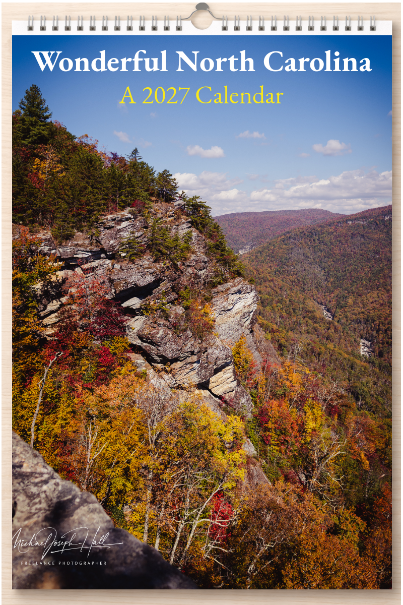 Wonderful North Carolina: A 2027 Calendar