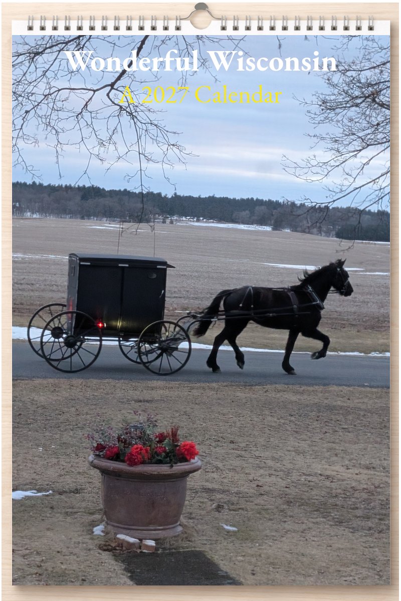 Wonderful Wisconsin: A 2027 Calendar