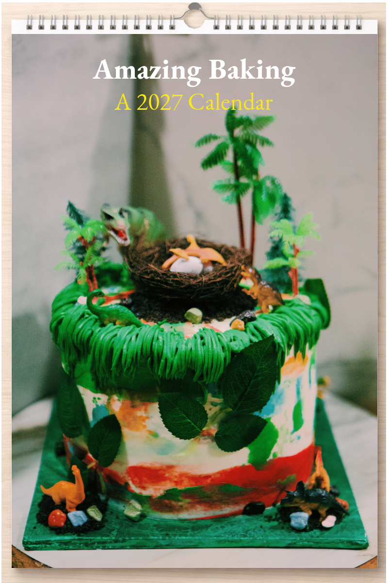 Amazing Baking: A 2027 Calendar