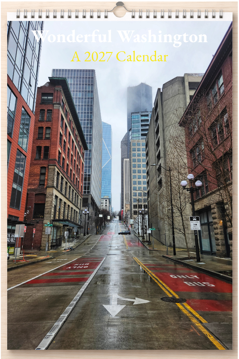 Wonderful Washington: A 2027 Calendar