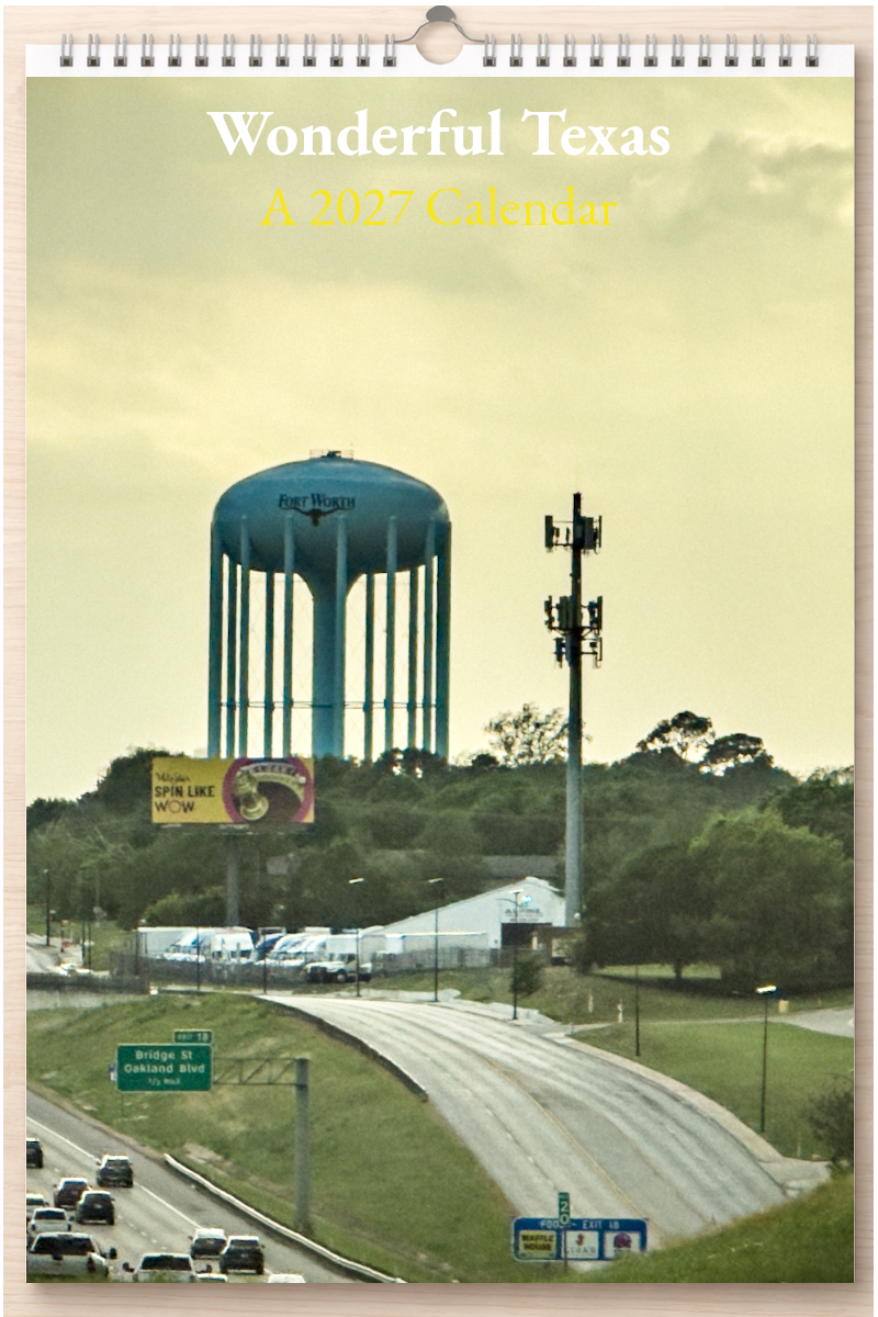 Wonderful Texas: A 2027 Calendar