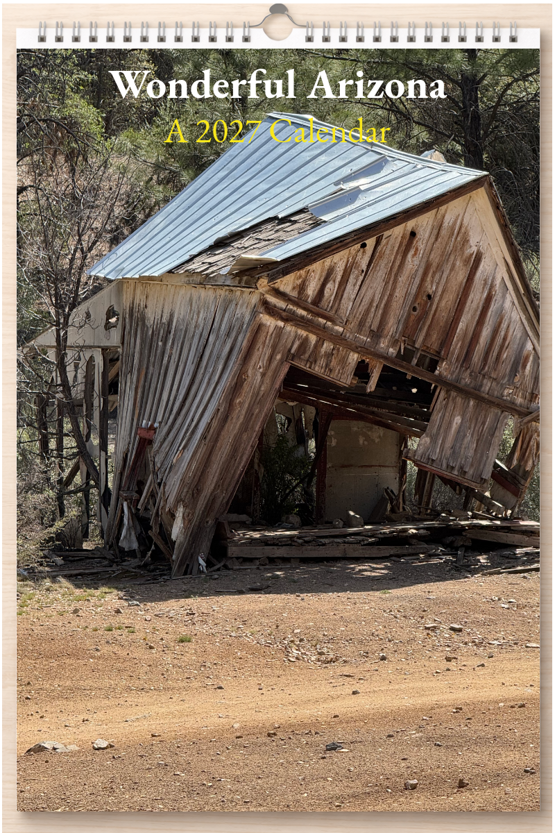 Wonderful Arizona: A 2027 Calendar